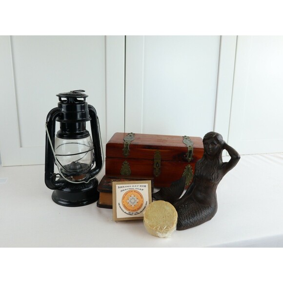 Shaving Soap Disk 2oz Nautical Beardsmen's Bay Rum Handmade Natural Soap - Picture 4 of 5